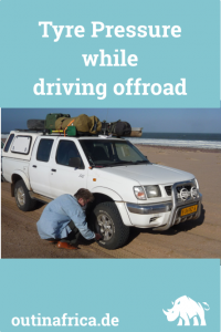 The correct Tyre Pressure for driving Offroad